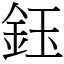 鈺名字意思|漢字:鈺 (注音:ㄩˋ,部首:金) 